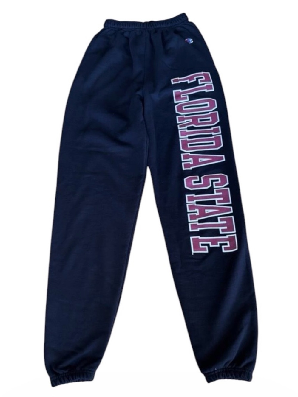 Florida State University Seminoles Champion Jogger Sweatpants Adult Small Black